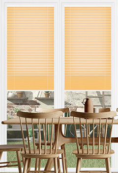 Clic No Drill Apollo Melon Intu Pleated Blind