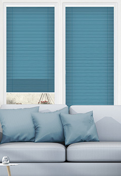 Clic No Drill Apollo Ocean Intu Pleated Blind