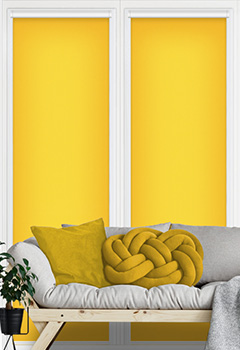 Carnival Amber Dimout Intu Roller Blind