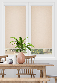 Carnival Nougat Dimout Intu Roller Blind
