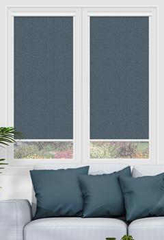 Iona Blockout French Blue Intu Roller Blind