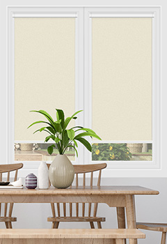 Iona Blockout Meringue Intu Roller Blind