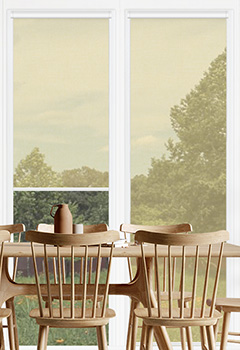 Voile Cream Intu Roller Blind