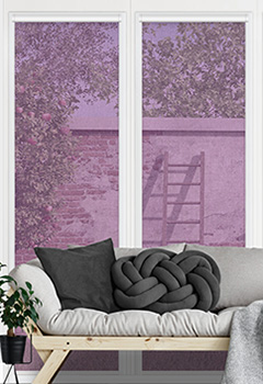 Voile Grape Intu Roller Blind