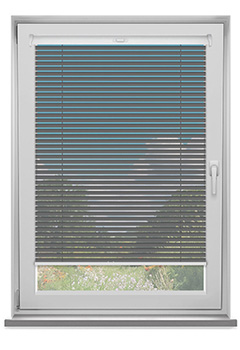 Metallic Grey Intu Venetian Blind