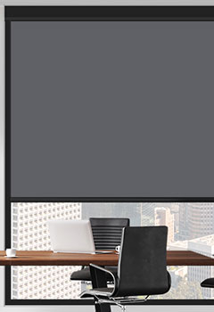 Unilux Anthracite System 55 Cassette Full Cassette Blind