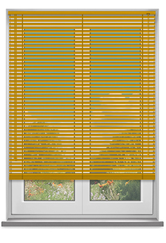Electra Gold 25mm Aluminium New Blind