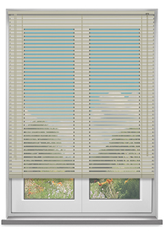 Ivory 25mm Aluminium New Blind