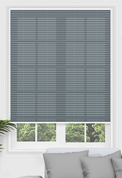 Elan Blue Grey Dim Out Duette 