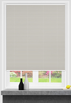 Hopsack Stone Ochre Blackout Duette 