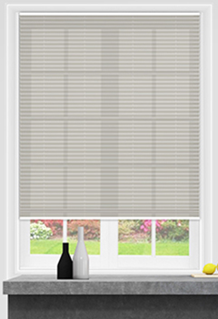 Hopsack Stone Ochre Dim Out Duette 
