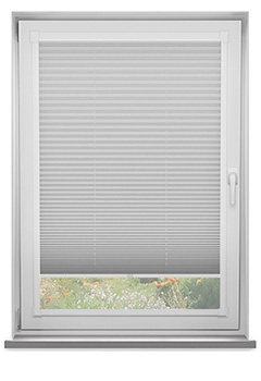 Duopleat Light Grey New Blind