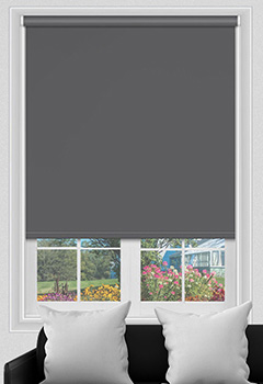 Electric Polaris Charcoal Blockout New Blind