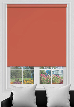 Electric Polaris Terracotta Blockout New Blind