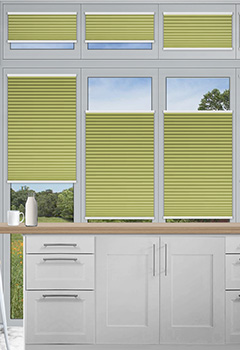 Duopleat Blackout Green Top Down Bottom Up New Blind