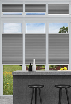 Duopleat Blackout Grey Top Down Bottom Up 