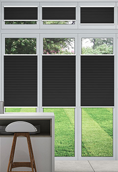 Duopleat Blackout Slate Grey Top Down Bottom Up 