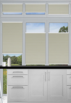 Duopleat Blackout Soft Beige Top Down Bottom Up New Blind