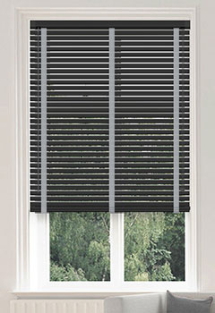 35mm Black & Grey Tape New Blind