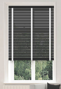 35mm Black & White Tape New Blind