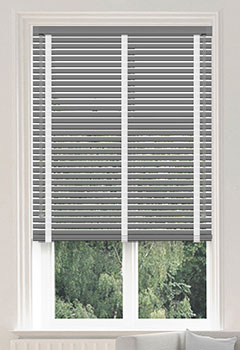 35mm Grey & White Tape New Blind