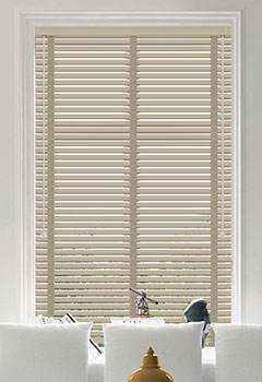 50mm Magnolia & Beige Tape New Blind