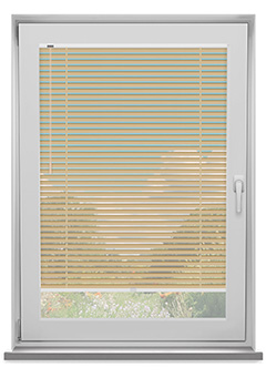 Beige 25mm Frame Fix New Blind
