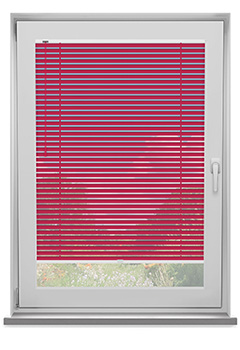 Cerise 25mm Frame Fix New Blind