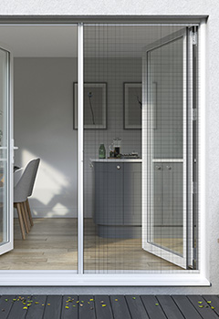 Double Exterior Roller Black New Blind