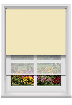 Double Roller Unilux Butter & Cotton Voile 