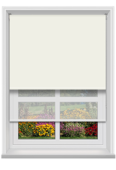 Double Roller Unilux Linen & Cotton Voile New Blind