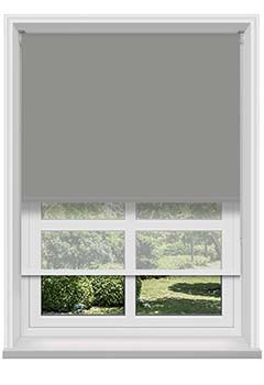 Double Roller Bella Tropez & Cotton Voile New Blind