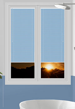 Aqua Blue New Blind