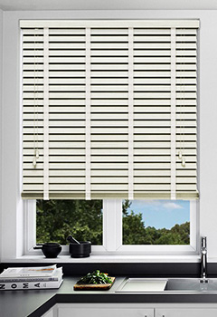 Ghost Embossed White & Chalk Tape New Blind