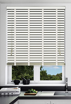 Ghost White & Chalk Tape New Blind