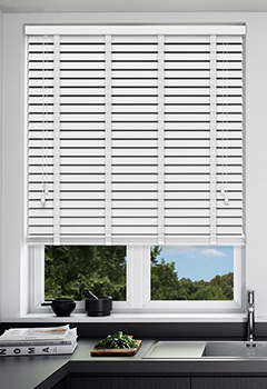 Smooth Frost White & Cotton Tape New Blind