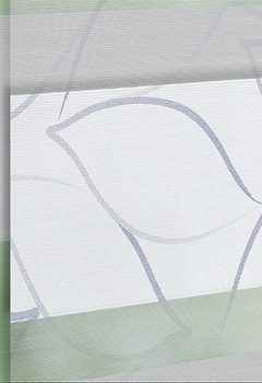 8237 Leaves Dusty Blue New Blind