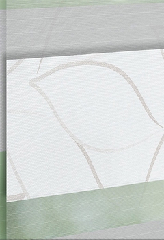 8239 Leaves Light Taupe New Blind