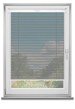 Brushed Silver 25mm New Blind