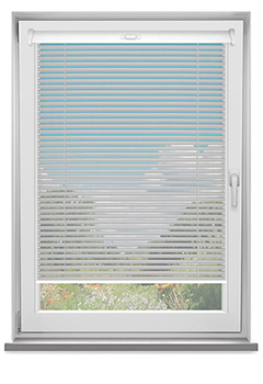 Hammered Silver 25mm New Blind