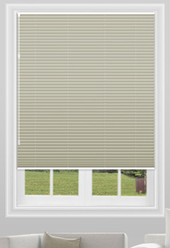 Freehang Duopleat Blackout Soft Beige New Blind