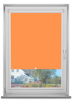 PF Polaris Tangerine Blockout New Blind