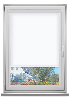 PF Polaris Pure White Dimout New Blind