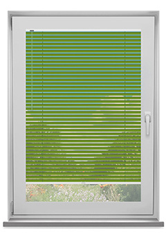 Forest Green Clic Fit Venetian No Drill Blind