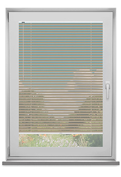 Natural Beige Clic Fit Venetian No Drill Blind