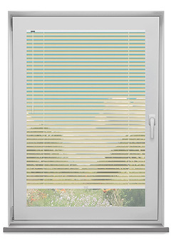 Soft Ivory Clic Fit Venetian No Drill Blind