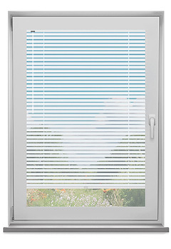 Solar White Clic Fit Venetian No Drill Blind