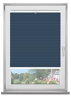 Frame Fix Blenheim Indigo Blockout No Drill Blind