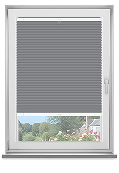 Frame Fix Lexington Grey Blockout No Drill Blind