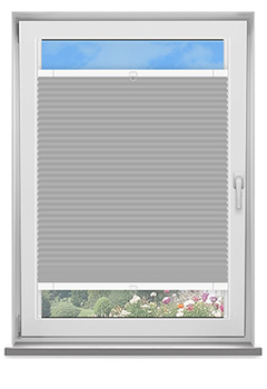 Frame Fix Soho Frosted Steel Blockout No Drill Blind